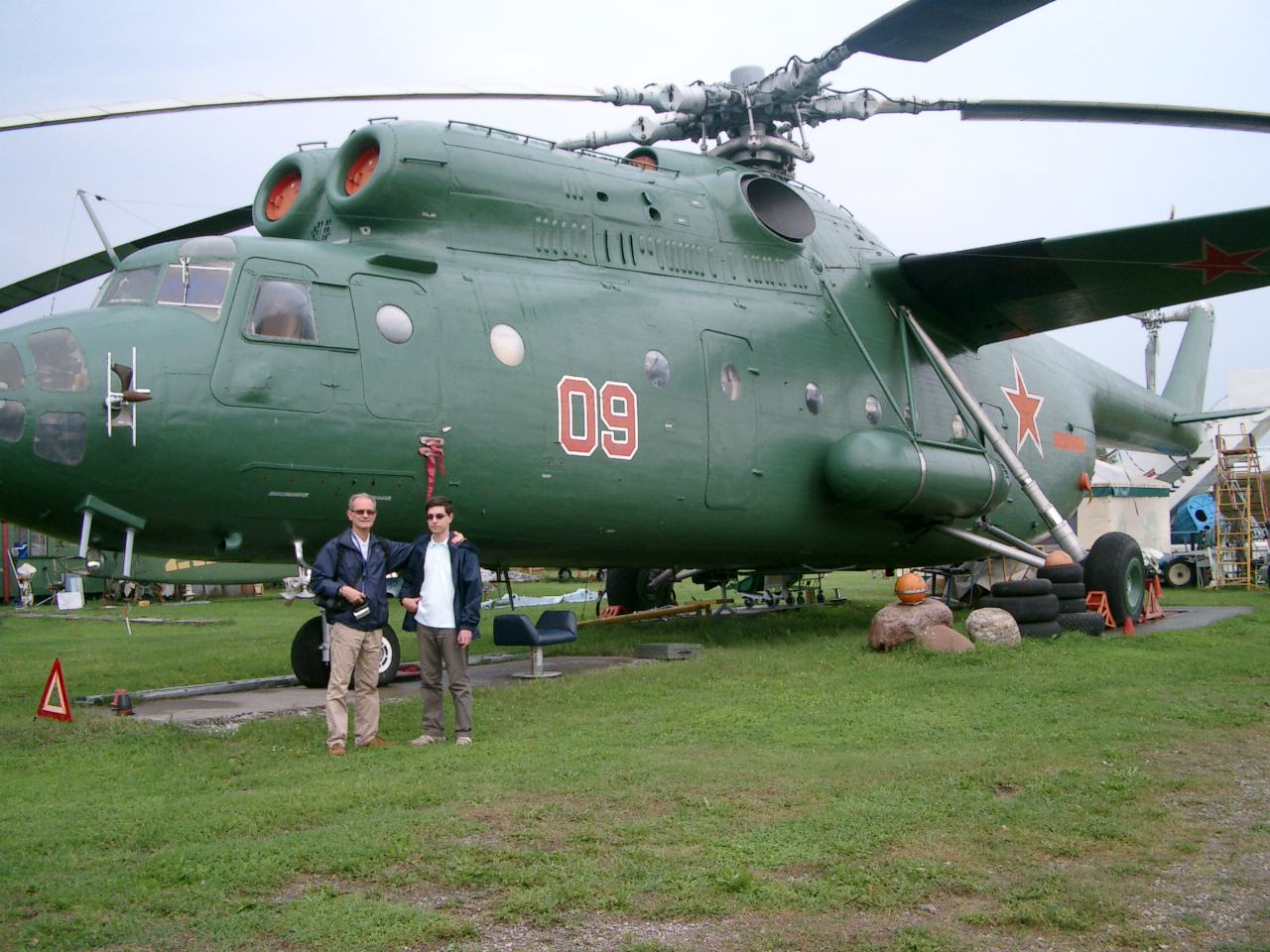 l'MI6 fotografato al museo dell'aeronautica di Riga
